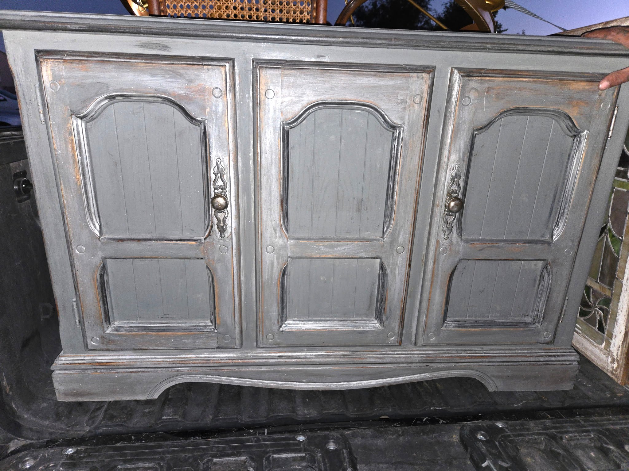Refinished cabinet