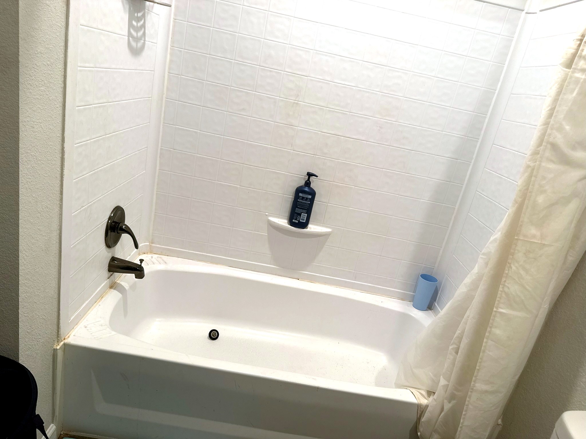 Tub and shower combo